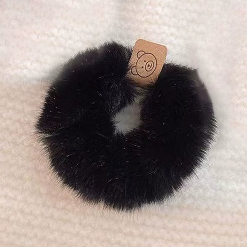 New Korean Style Soft Plush Headband High Elasticity Braided Hair Accessories Ponytail Headpiece Girl Hair Accessoires Hair Ties