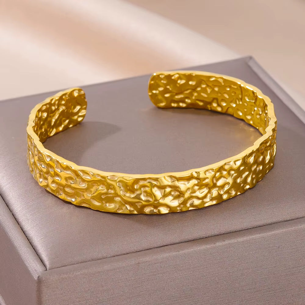 Vintage Snake Bangle Bracelet for Women Stainless Steel Snake Opening Bangle Animal Aesthetic Fashion Jewelry Pulseras Mujer