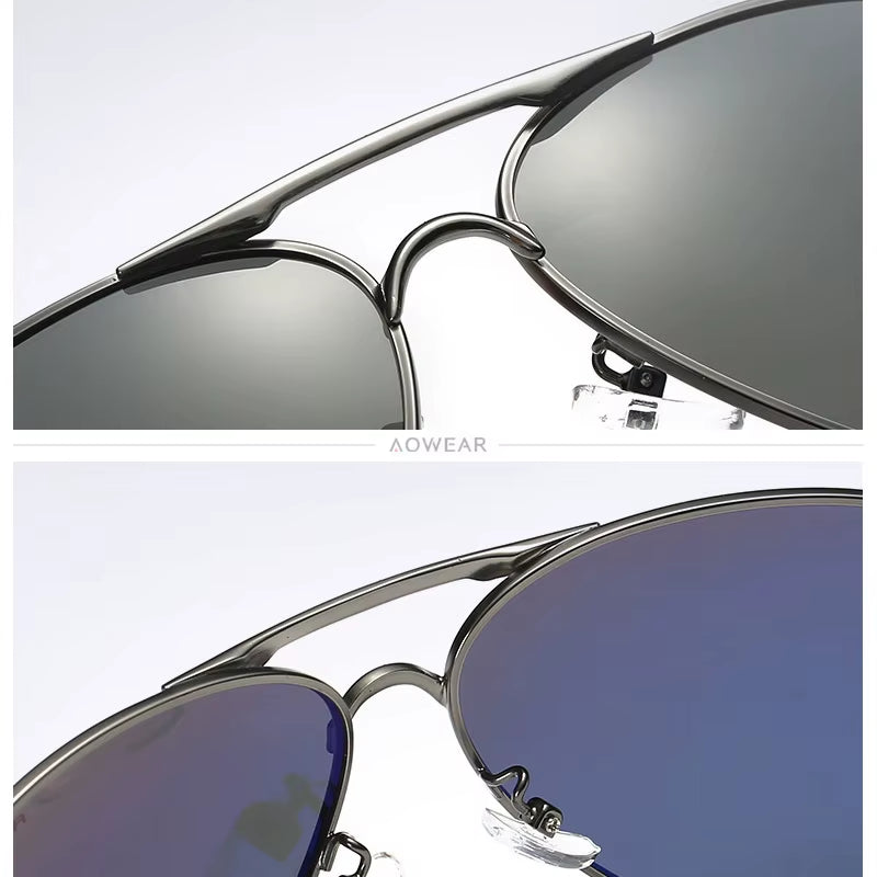 Aviation Polarized Sunglasses Men Driving Mirror Sun Glasses Male Brand Design Classic Pilot Eyewear Oculos Gafas De Sol