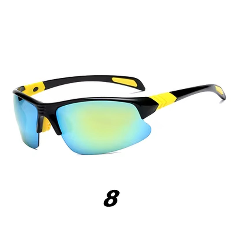 Stylish Men Sports Sunglasses UV400 Women Sunglasses Cycling Goggles MTB Glasses for Bicycles Gafas Ciclismo Cycling Eyewear