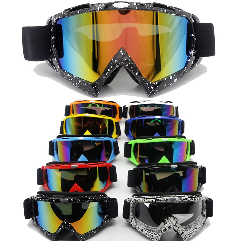 Hottest Motocross Helmet Goggles Gafas Moto Cross Dirtbike Motorcycle Helmets Glasses Skiing Skating Eyewear