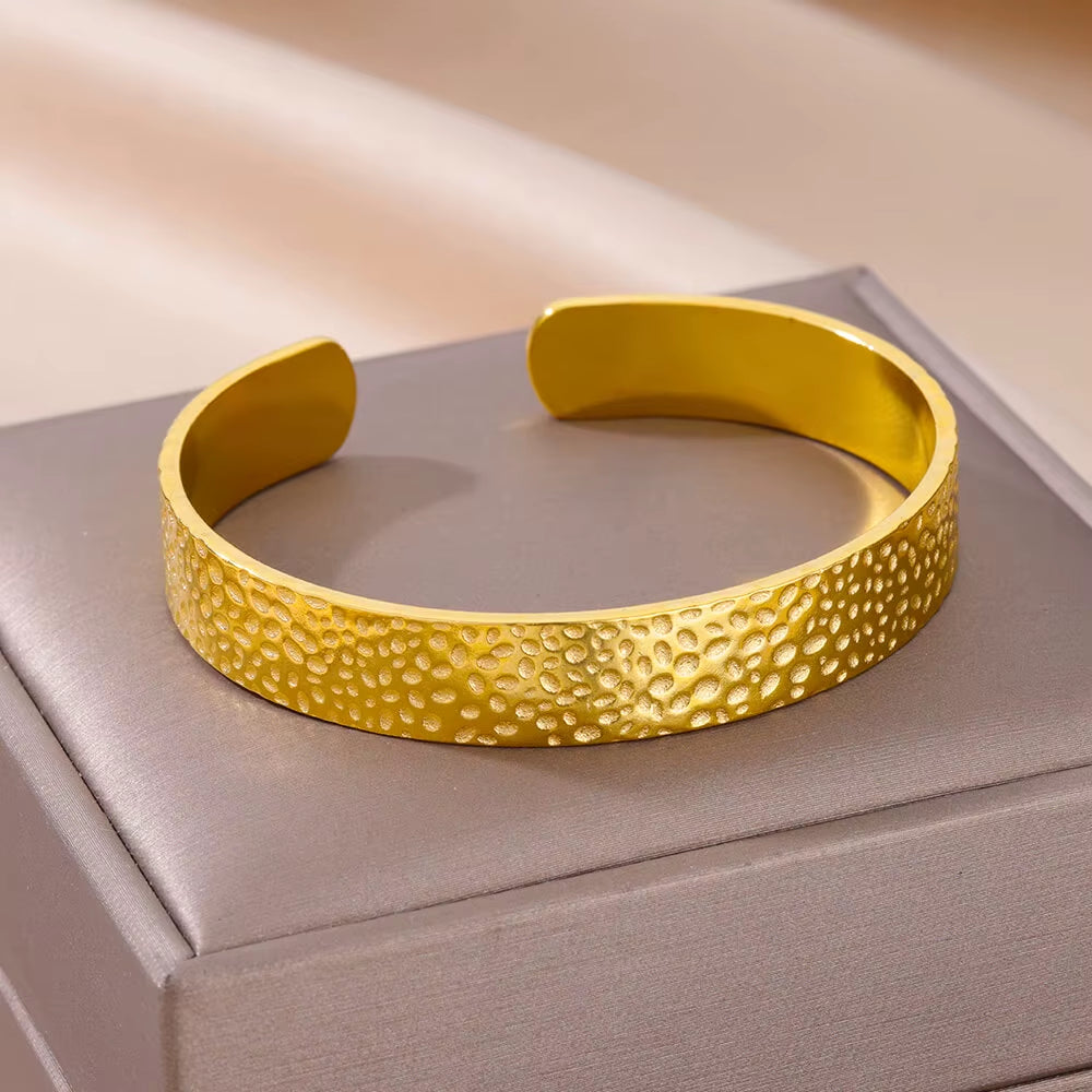 Vintage Snake Bangle Bracelet for Women Stainless Steel Snake Opening Bangle Animal Aesthetic Fashion Jewelry Pulseras Mujer