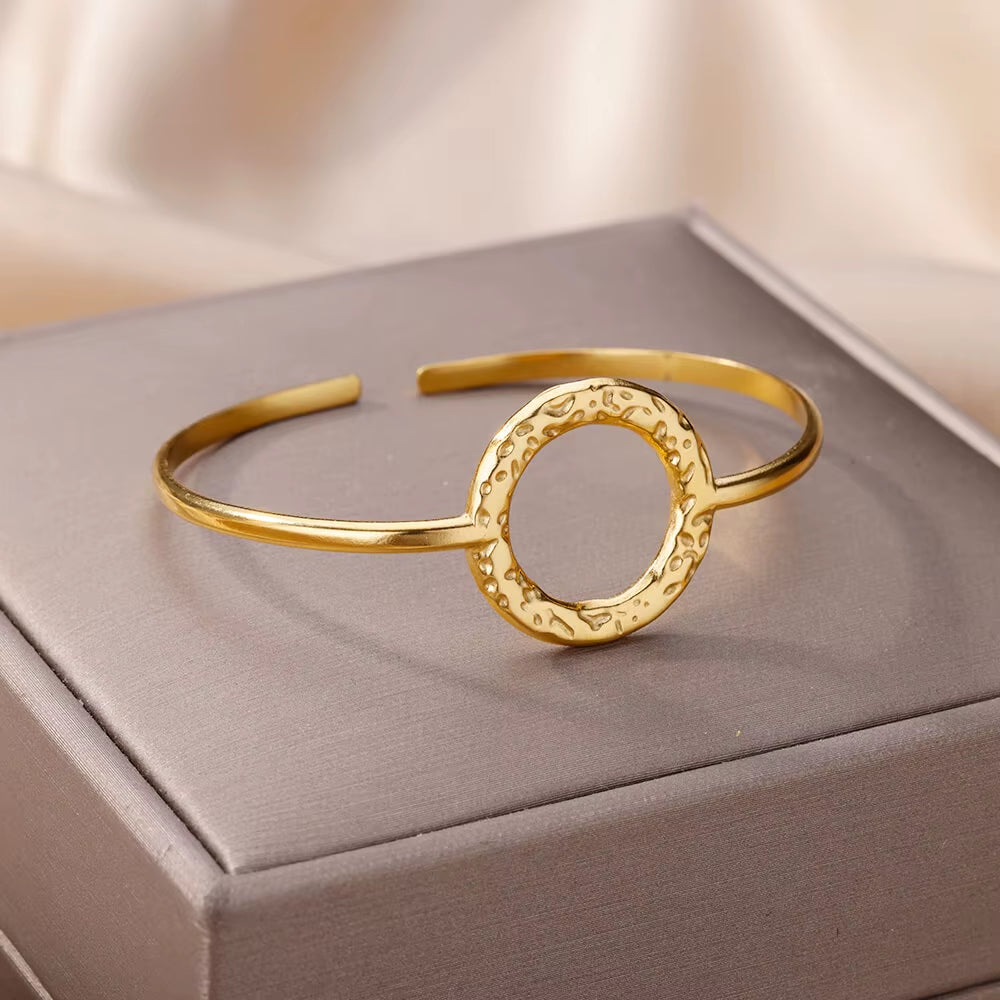 Vintage Snake Bangle Bracelet for Women Stainless Steel Snake Opening Bangle Animal Aesthetic Fashion Jewelry Pulseras Mujer