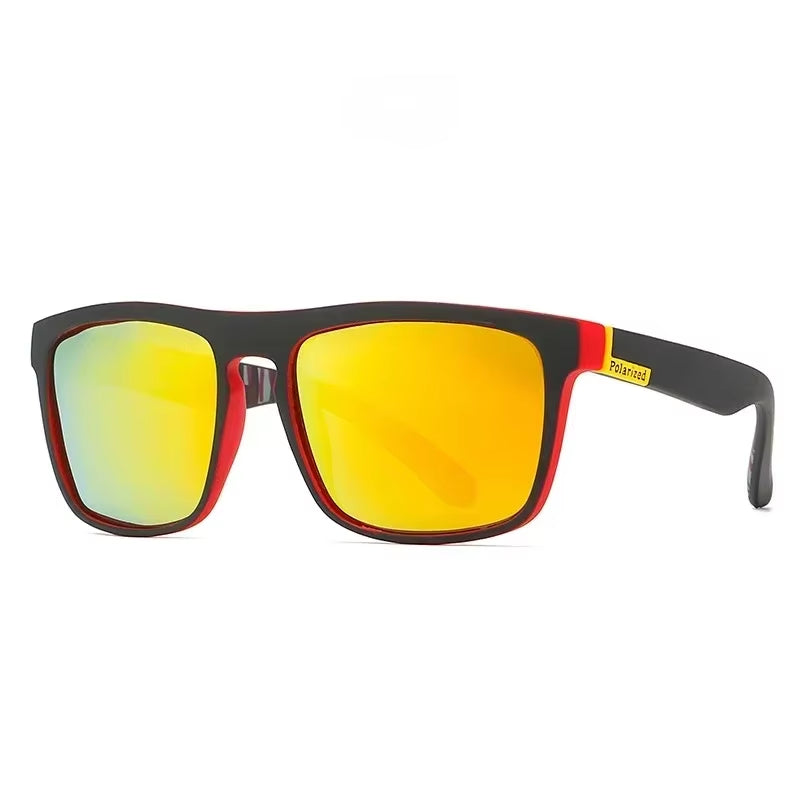 Fashion Vintage Square Polarized Sunglasses Men Women Driving Fishing Luxury Brand Designer Sun Glasses Driver'S Eyewear UV400