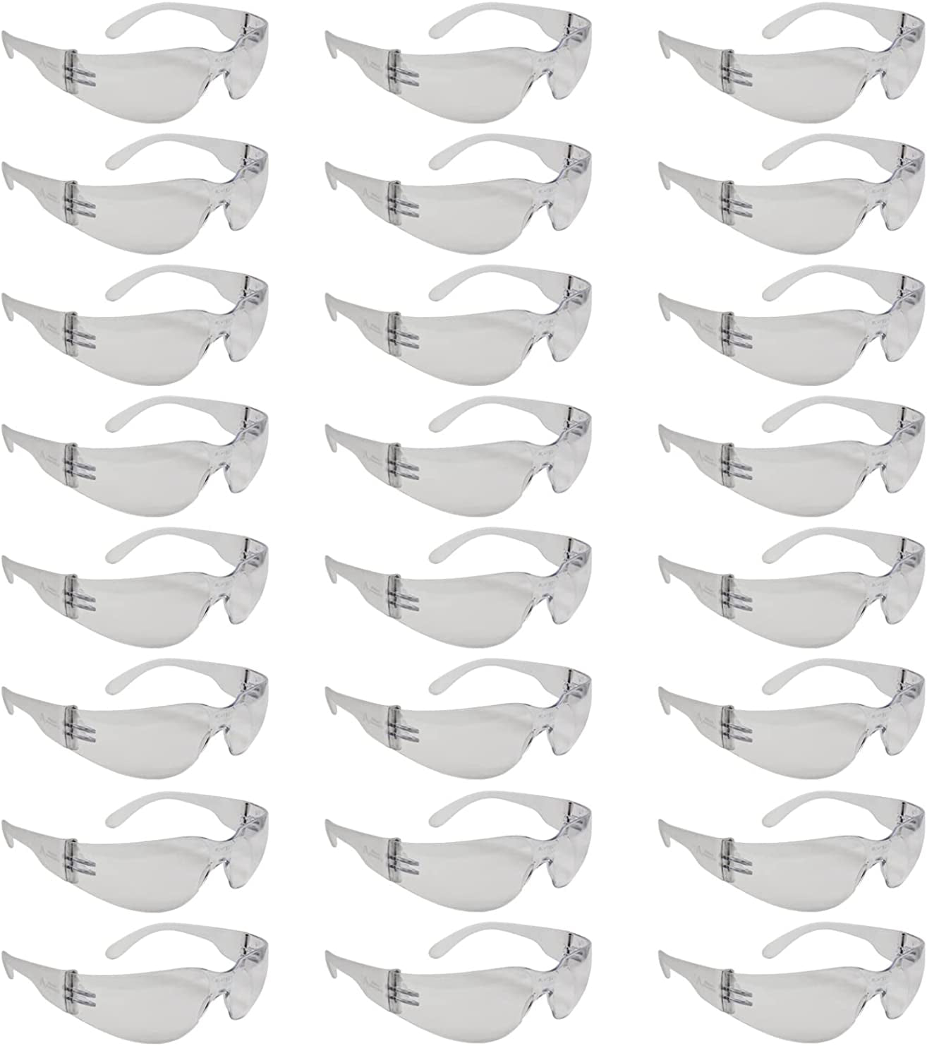 Lentes De Seguridad Para Trabajar Construccion Metal Madera Proteccion 12 PACK