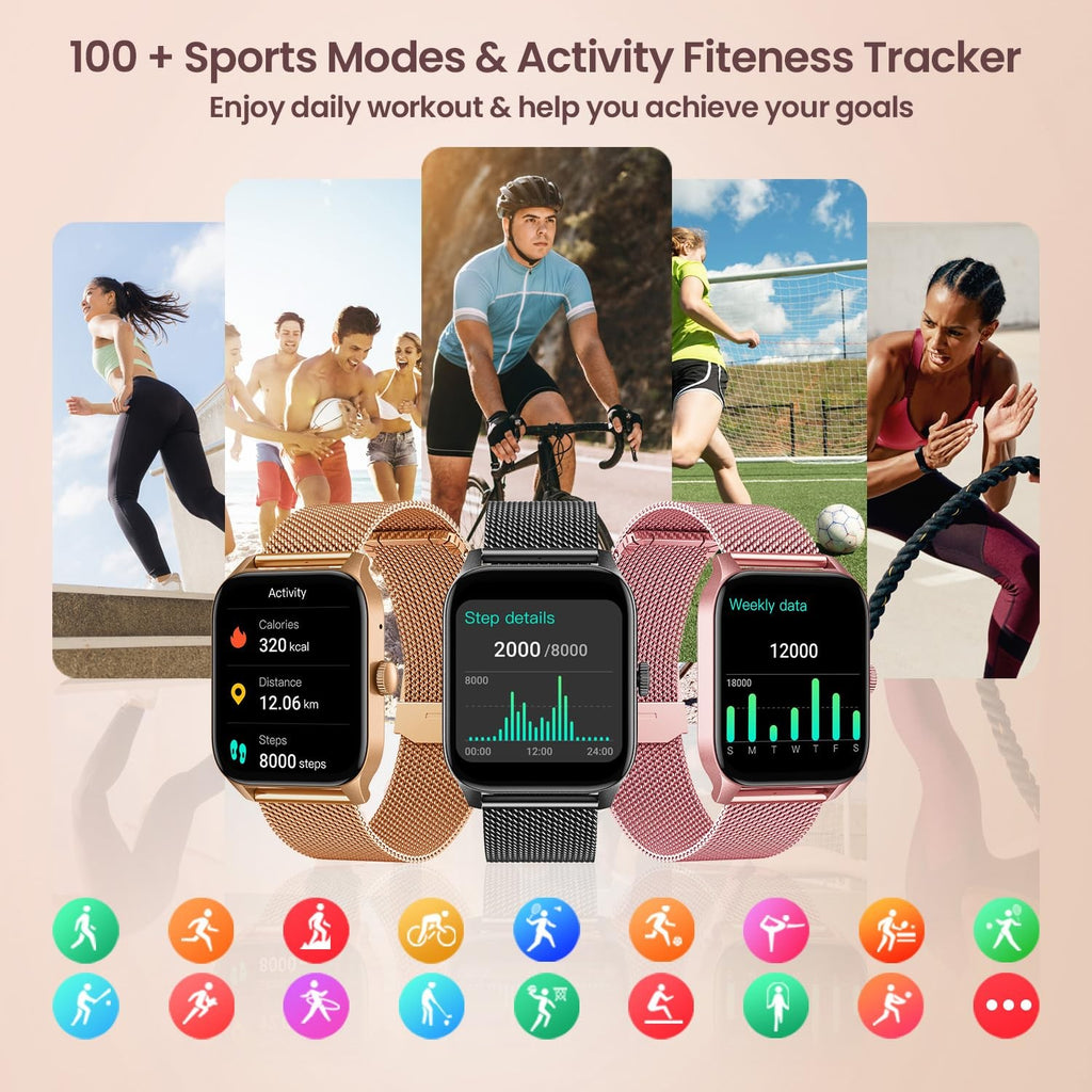 Relojes Inteligentes Para Mujeres Con Teléfonos Android E Ios