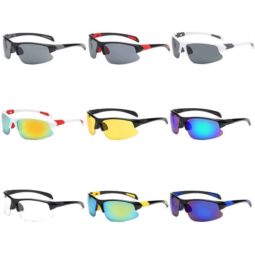 Stylish Men Sports Sunglasses UV400 Women Sunglasses Cycling Goggles MTB Glasses for Bicycles Gafas Ciclismo Cycling Eyewear